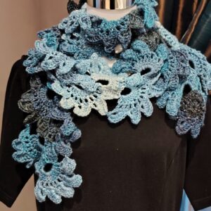 Téli Hajnal' - különleges horgolt sál