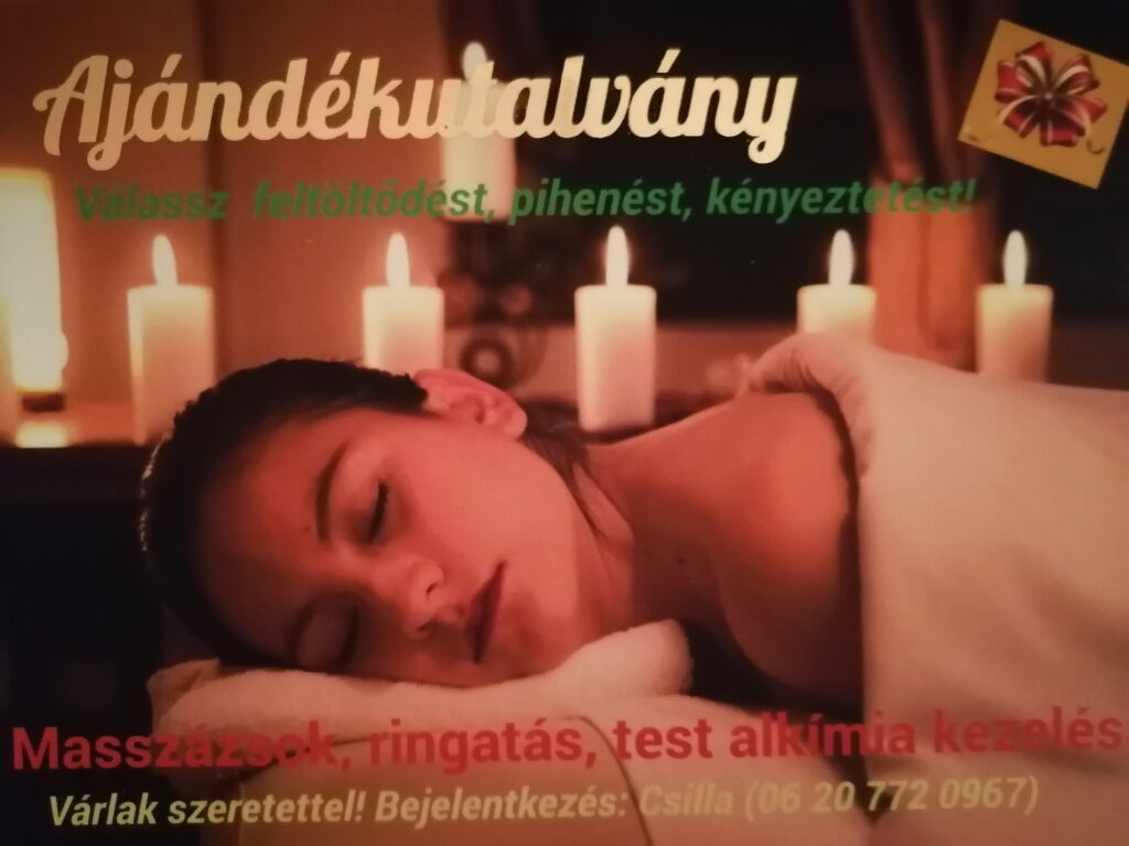 Pihentető masszázs – a feltöltődés ajándéka